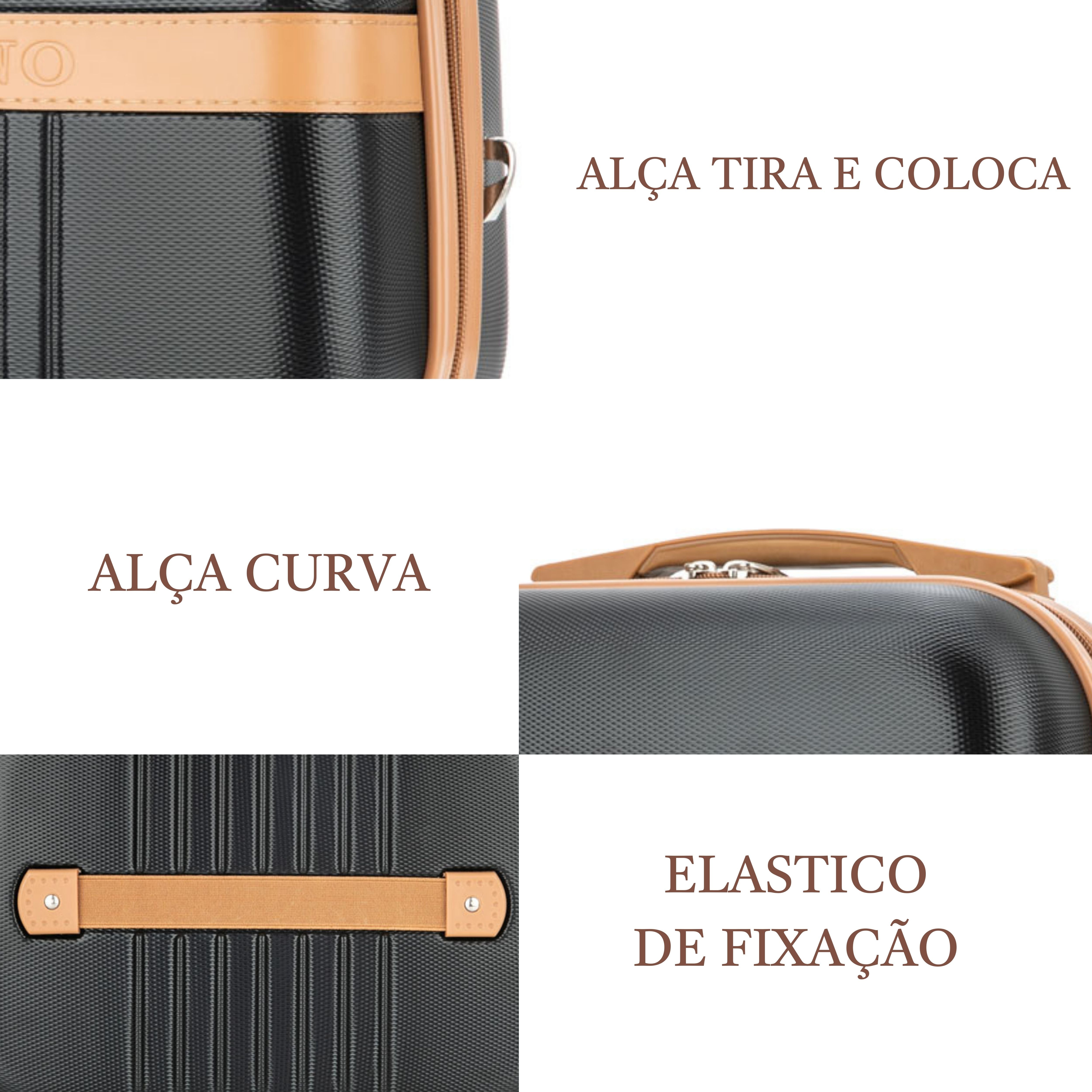 Frasqueira Athena Rígida Santino - BGF182U