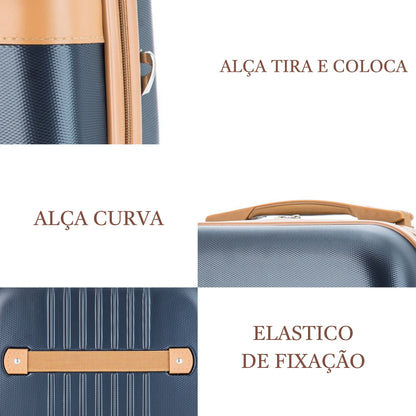 Frasqueira Athena Rígida Santino - BGF182U