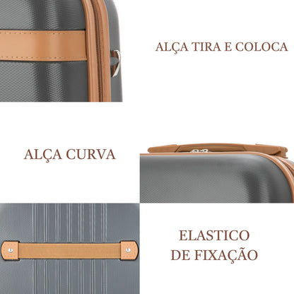 Frasqueira Athena Rígida Santino - BGF182U