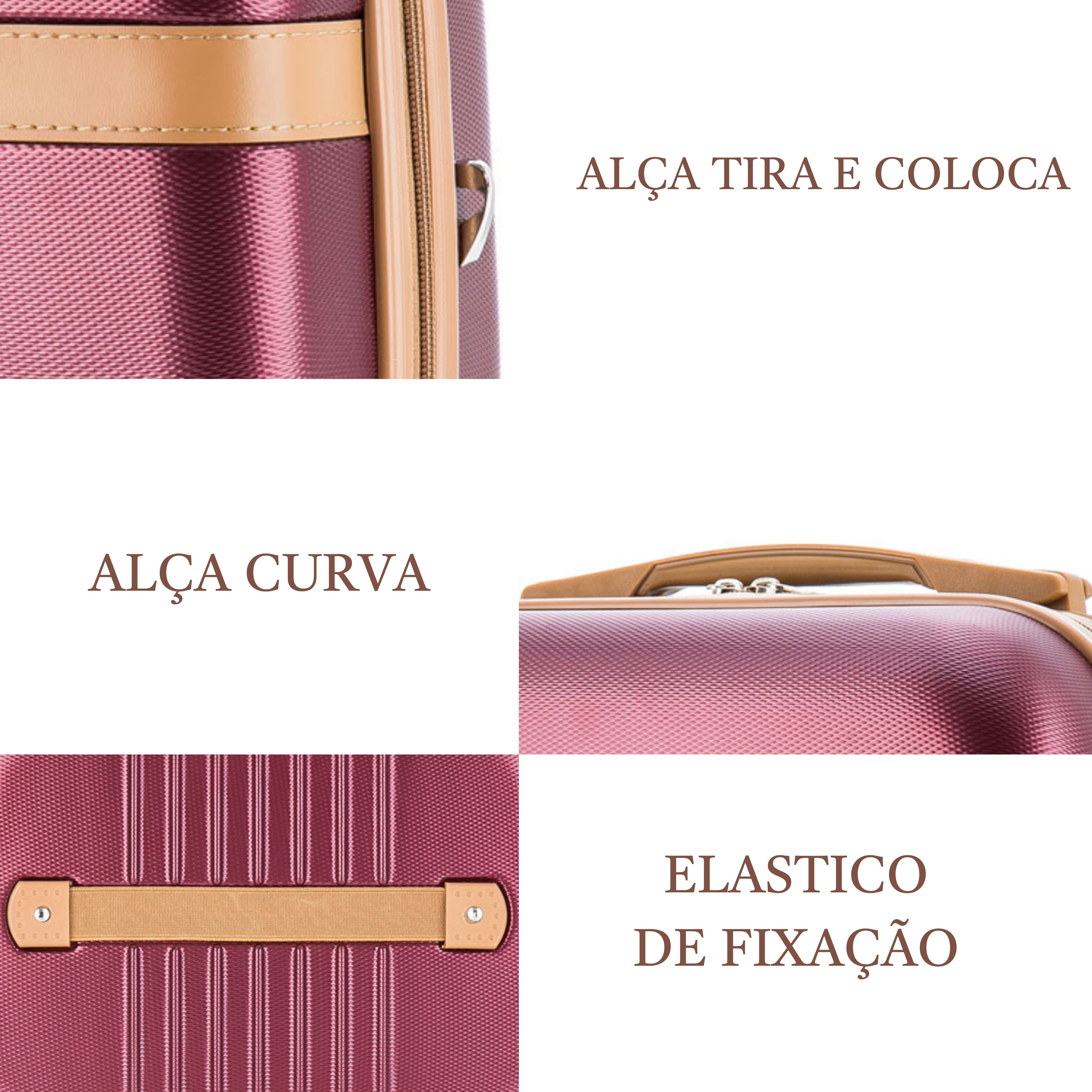 Frasqueira Athena Rígida Santino - BGF182U