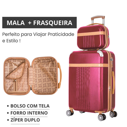 Frasqueira Athena Rígida Santino - BGF182U