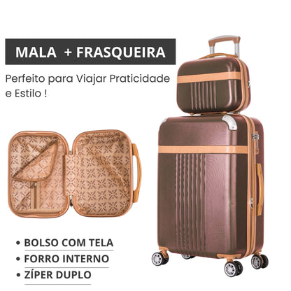 Frasqueira Athena Rígida Santino - BGF182U