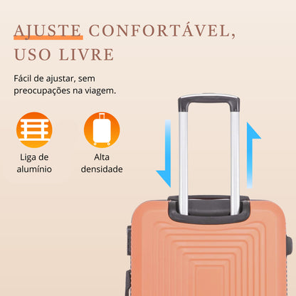 Mala de Viagem Pisa Rígida 4 Rodas 360° Santino M - AMZV183M