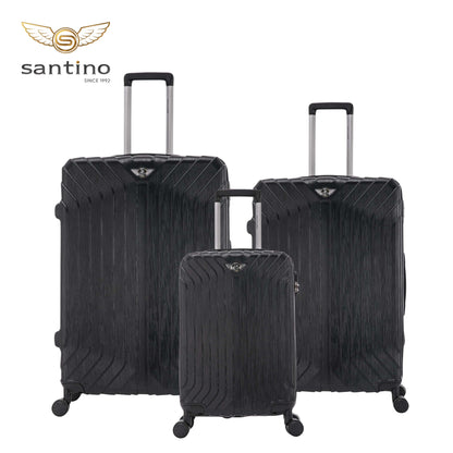 Conjunto de Malas Liberty Statue 3 Pç Rígida Santino MZV502J