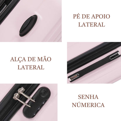 Mala de Viagem Lincoln Road  Rígida 360° Santino G - MZV505G