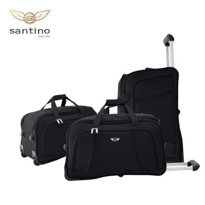 Conjunto Sacola de Viagem Sardenha Poliéster 3 peças Santino - NDS501J
