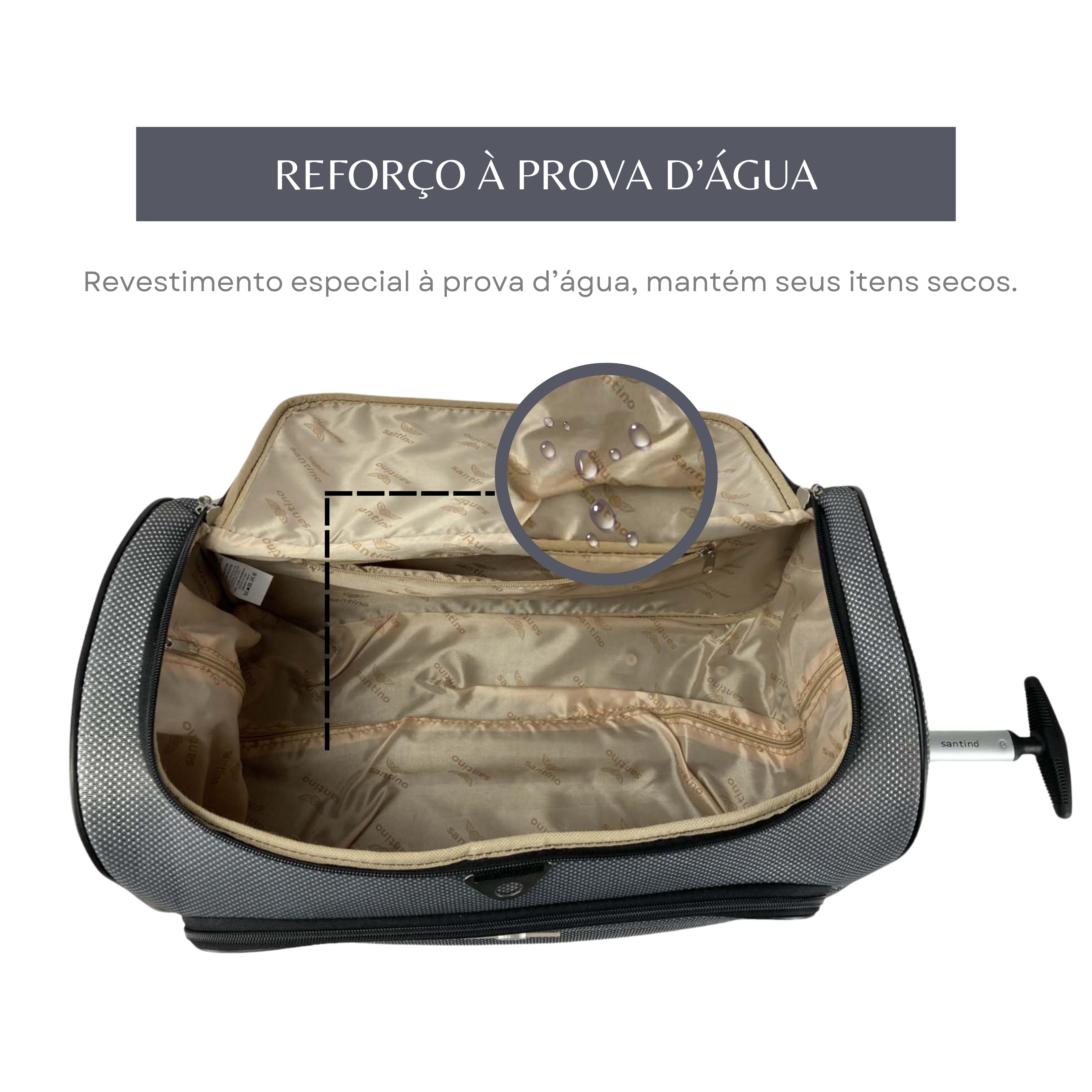 Sacola de Viagem Havana Santino - ORS193U