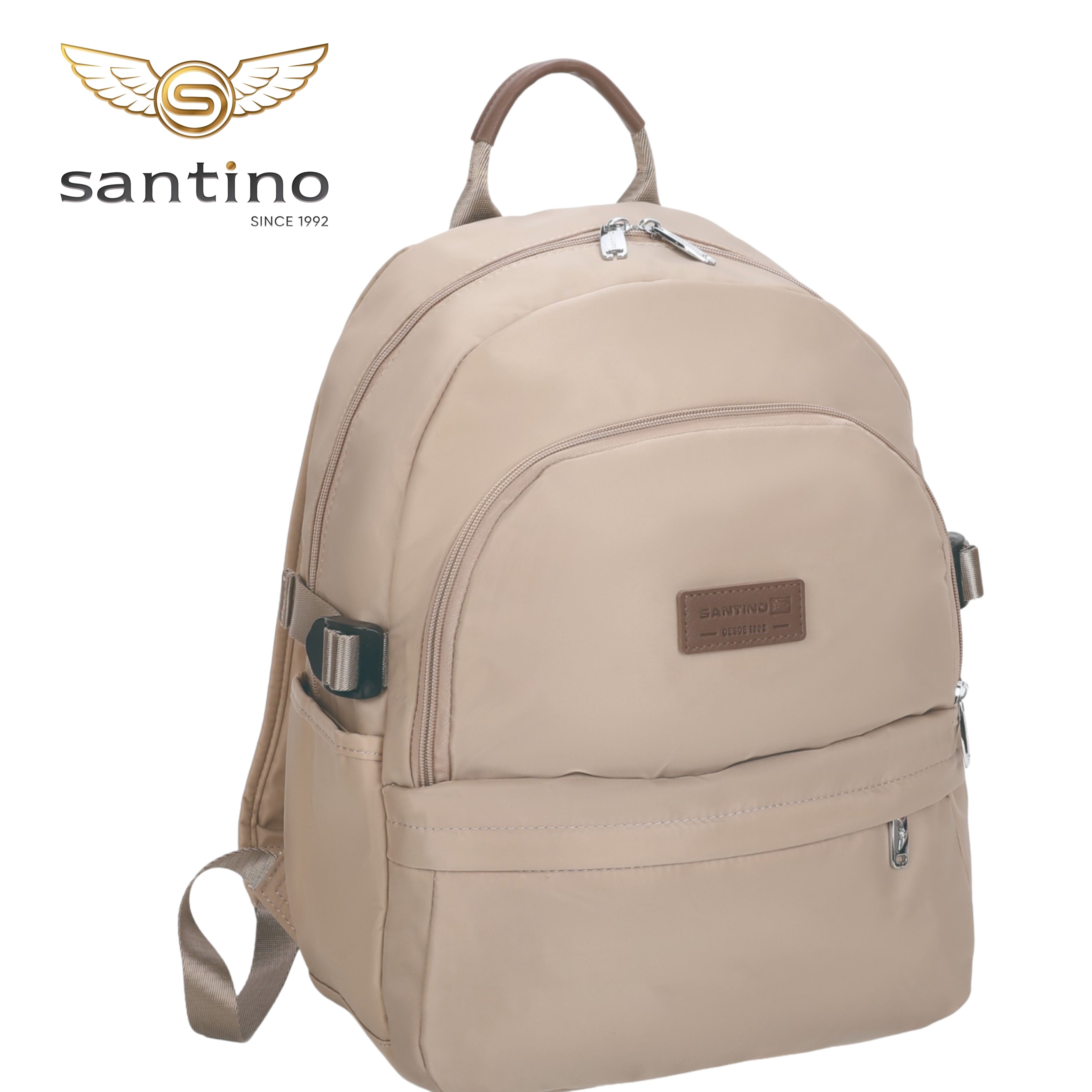 Bolsa Mochila Frésia  Santino - SAB411U06 - Bege