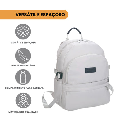 Bolsa Mochila Frésia Santino - SAB411U68 - Off White