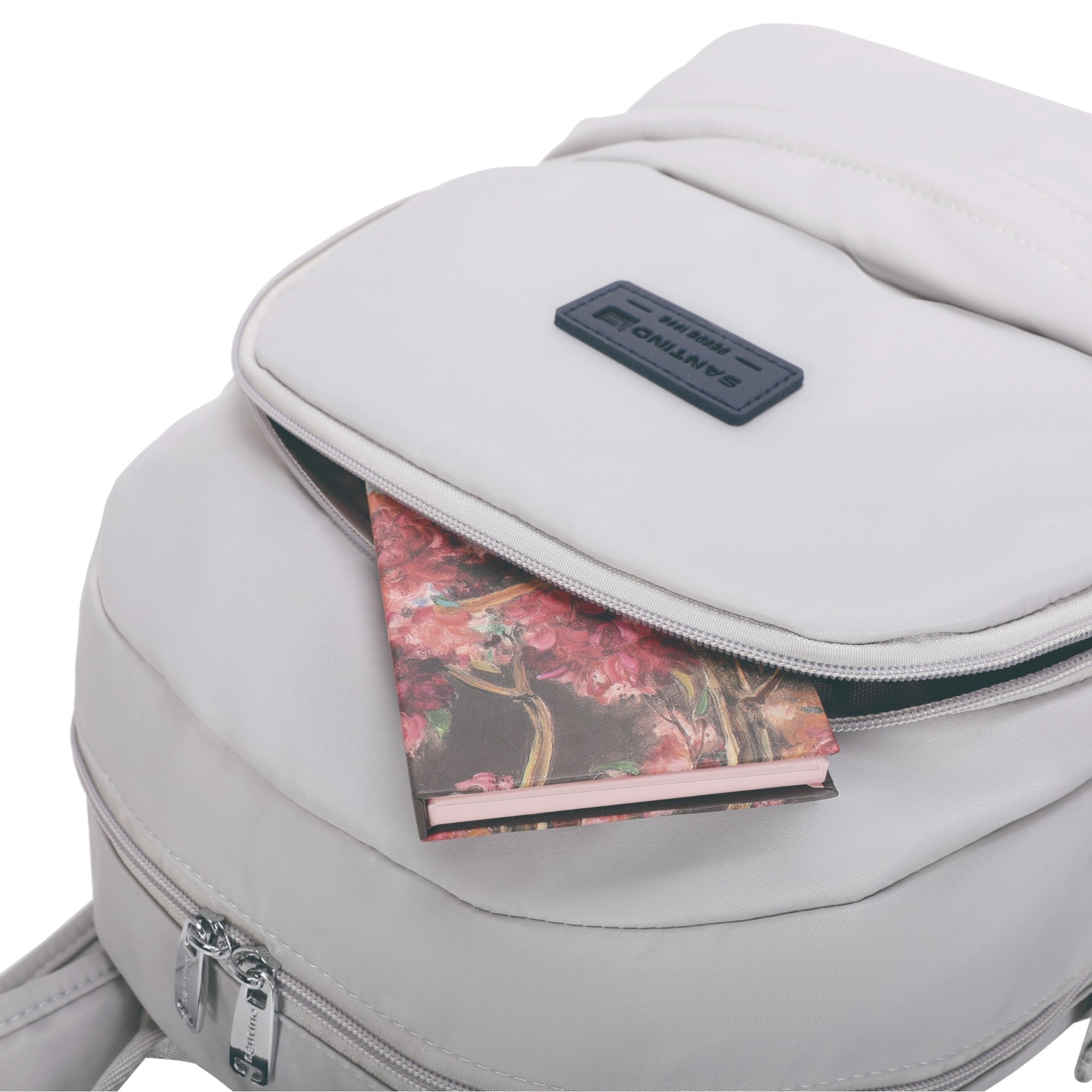Bolsa Mochila Frésia Santino - SAB411U68 - Off White