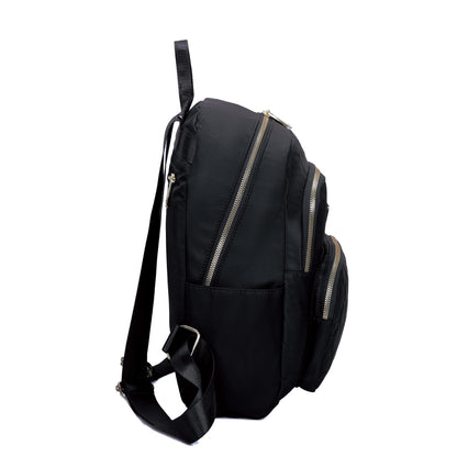Bolsa Mochila Amarílis Nylon Santino Preta SAB412U01