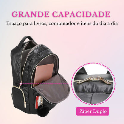 Bolsa Mochila Mako  Santino - SAB416U01 - Preta