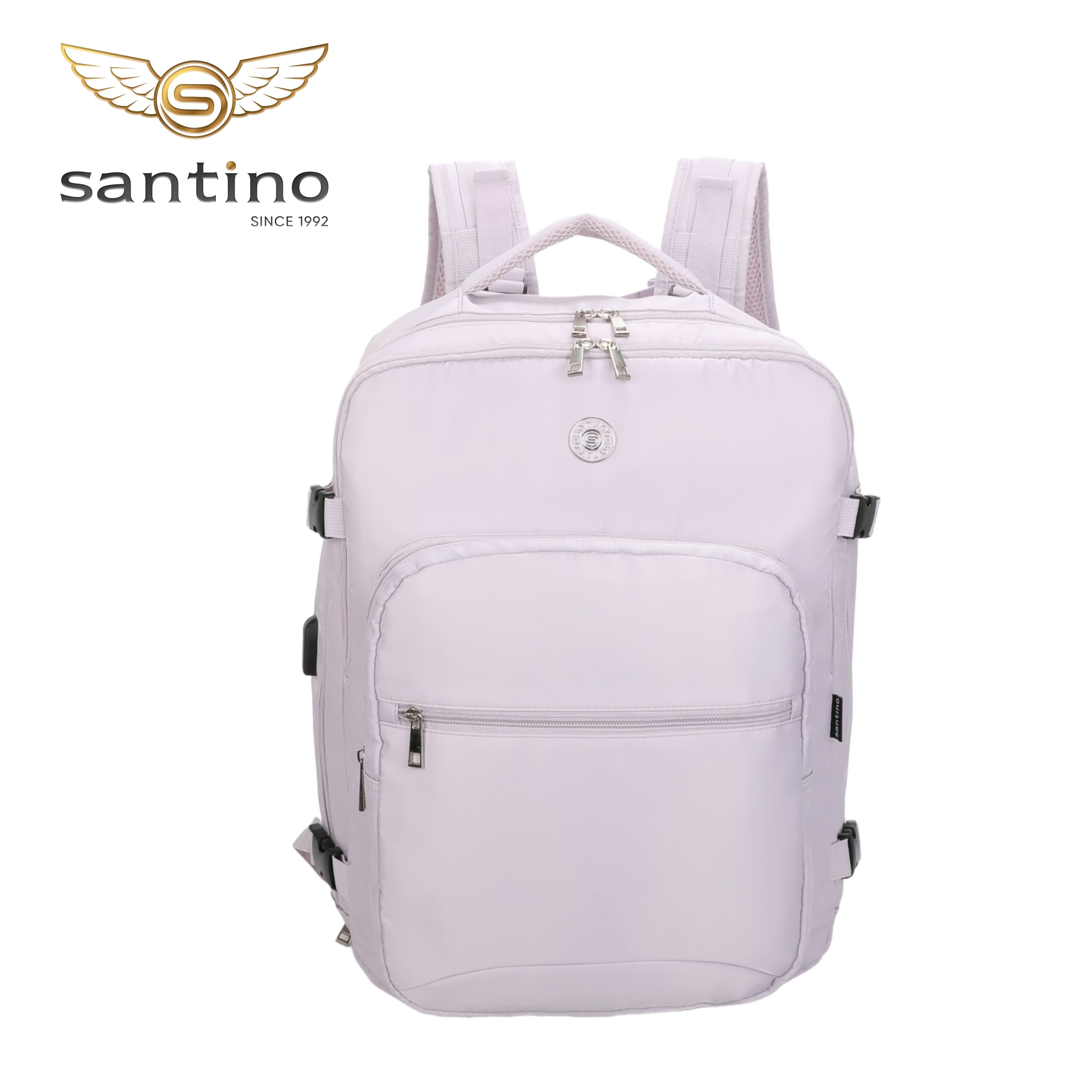 Mochila Notebook Oslo Pol Santino  - SAN405U Lilas