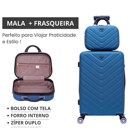Frasqueira Boston Rígida Santino - SDF223U