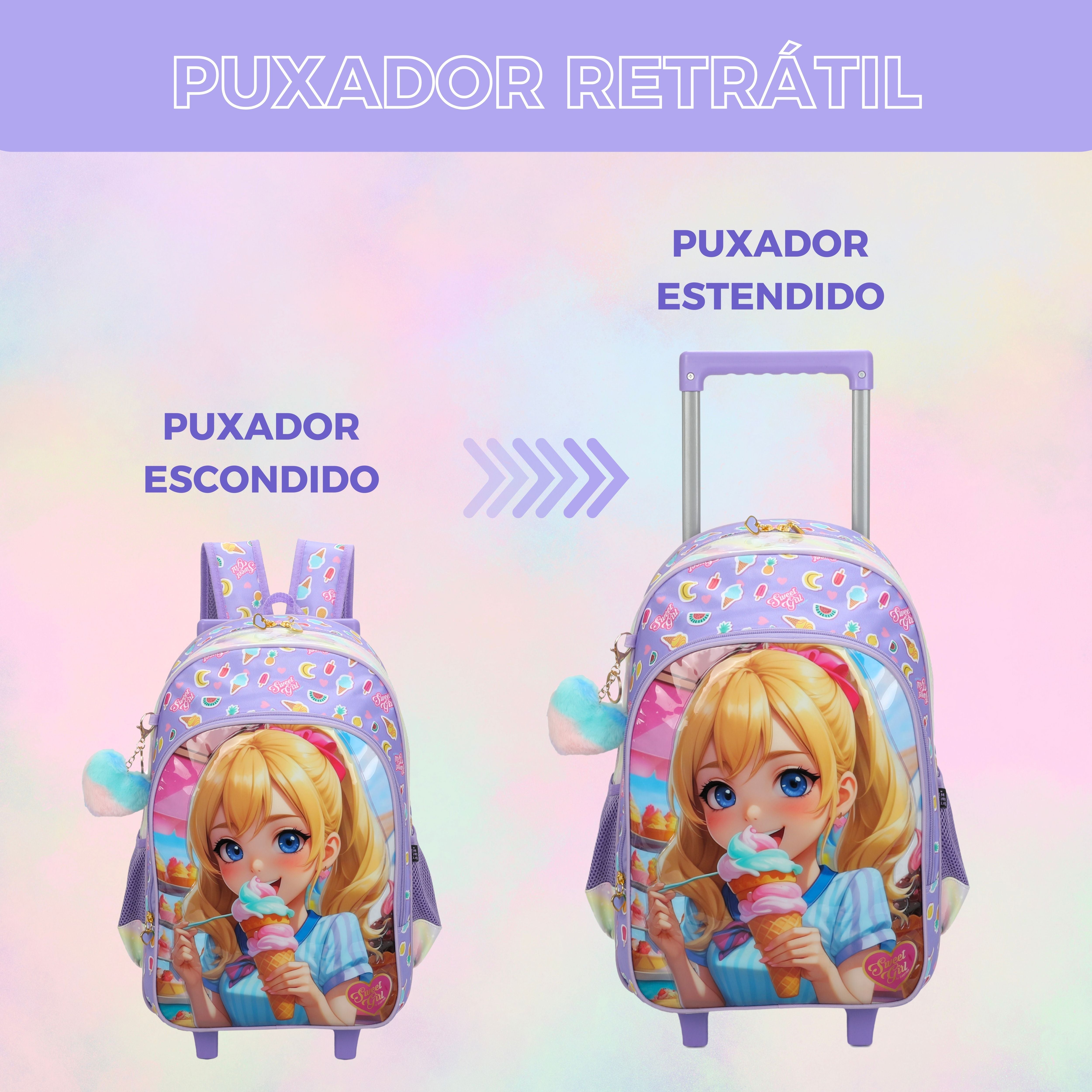 Kit Infantil Sweet Girl Ice Cream by Santino -  SGK20U