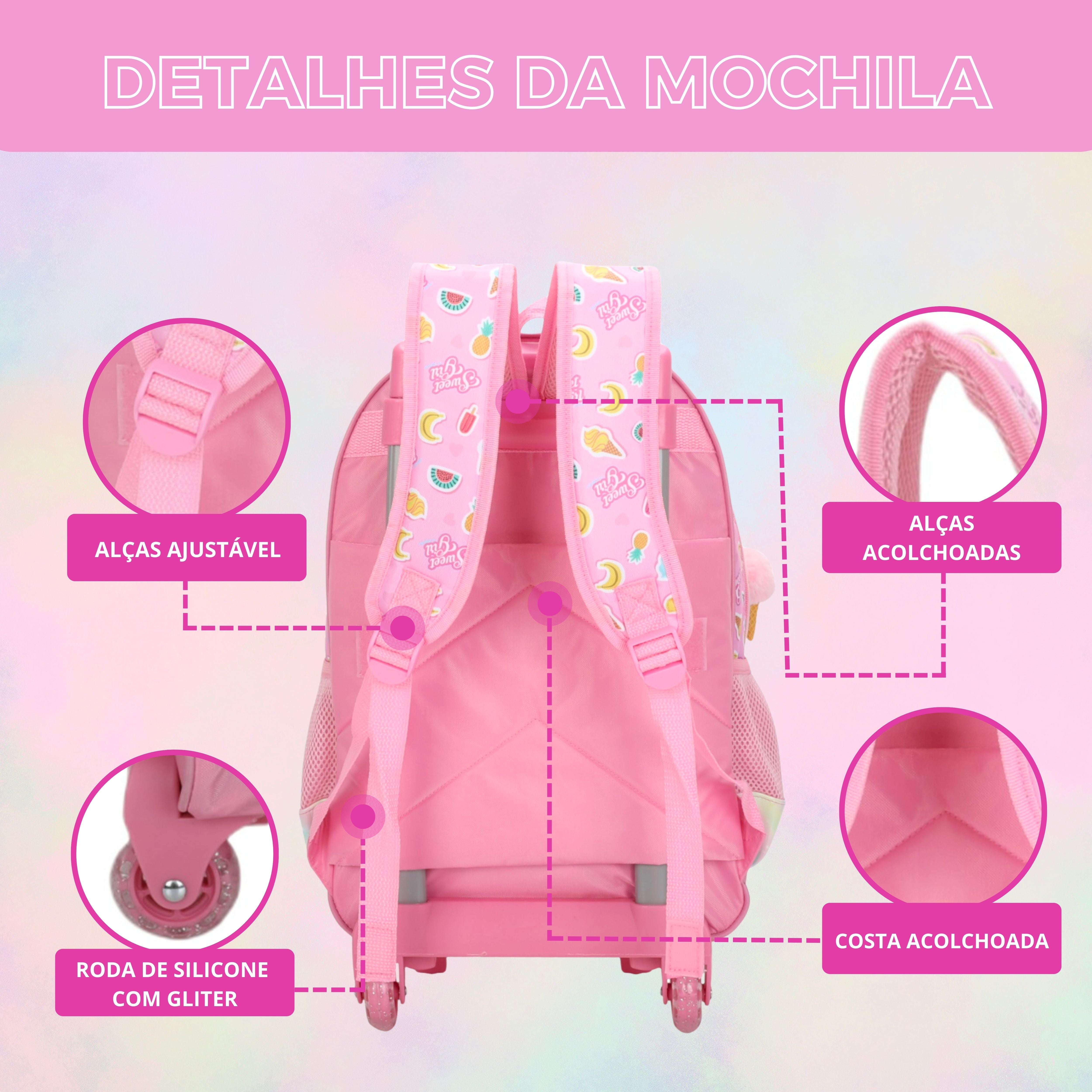 Kit Infantil Sweet Girl Ice Cream by Santino -  SGK20U