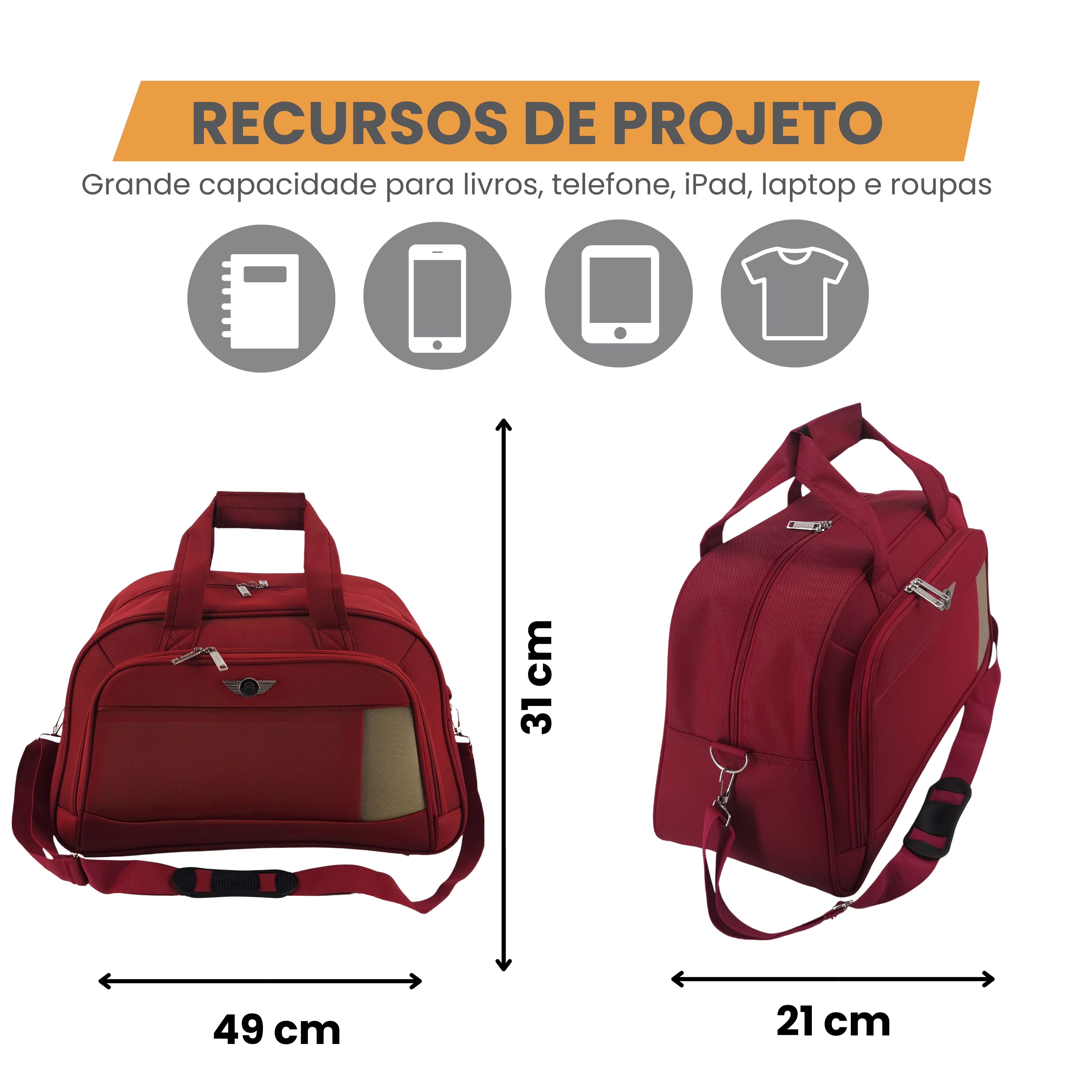 Santino Polyester Roma Travel Bag SLS2P