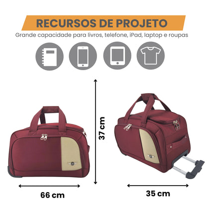 Sacola de Viagem Dubai Poliéster Santino G - ASLS3G