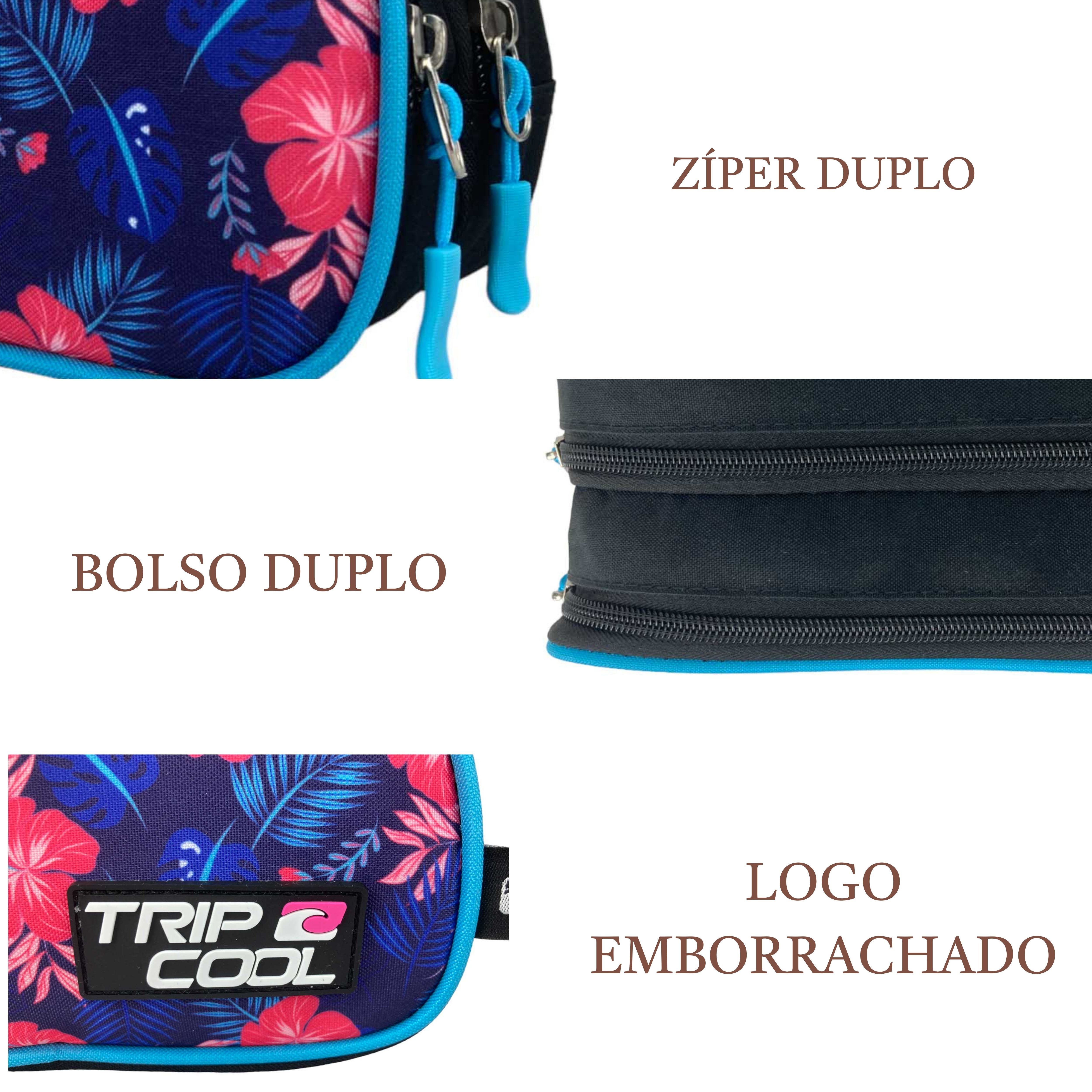 Estojo Juvenil Hanalei Poliéster Tripcool TCE102U14