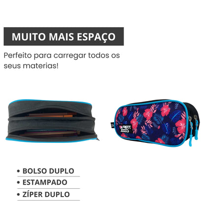 Estojo Juvenil Hanalei Poliéster Tripcool TCE102U14