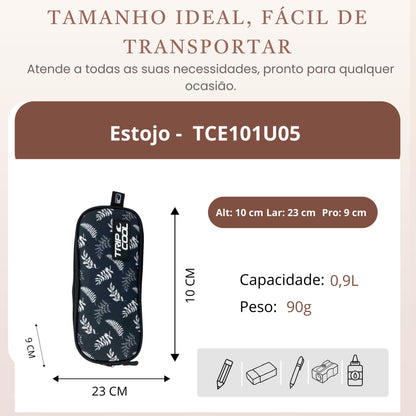 Estojo Juvenil Uluwatu Poliéster Tripcool TCE105U01