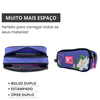 Estojo Juvenil Coronado Poliéster Tripcool TCE107U14