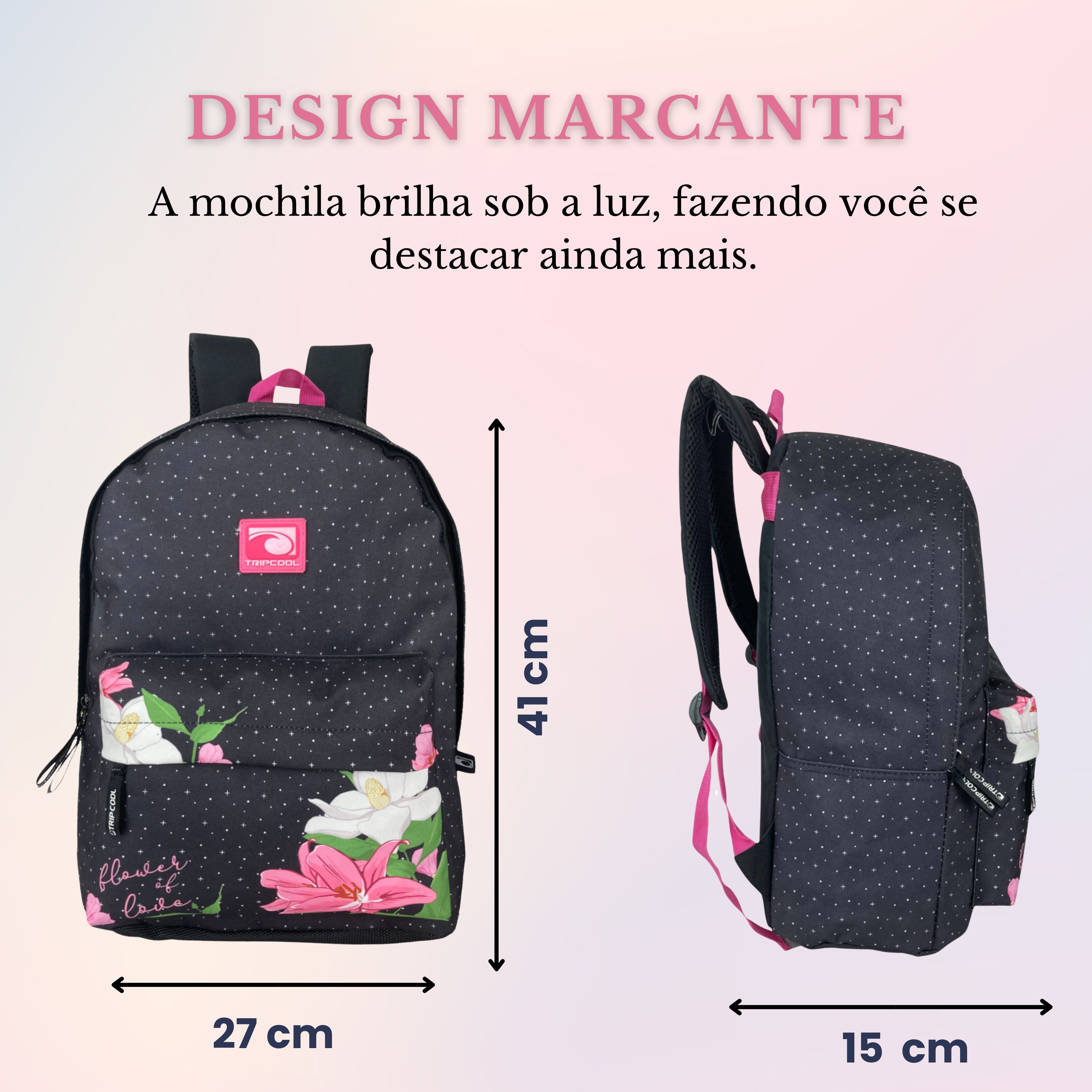 Mochila Juvenil Lanikai Poliéster Tripcool TCM108U01