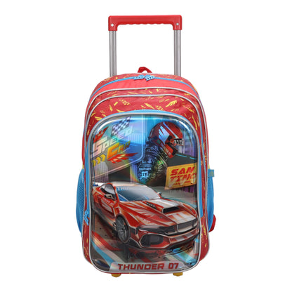 Speed ​​Car Tunning Race by Santino Polyester Kids Kit SCK11U Red