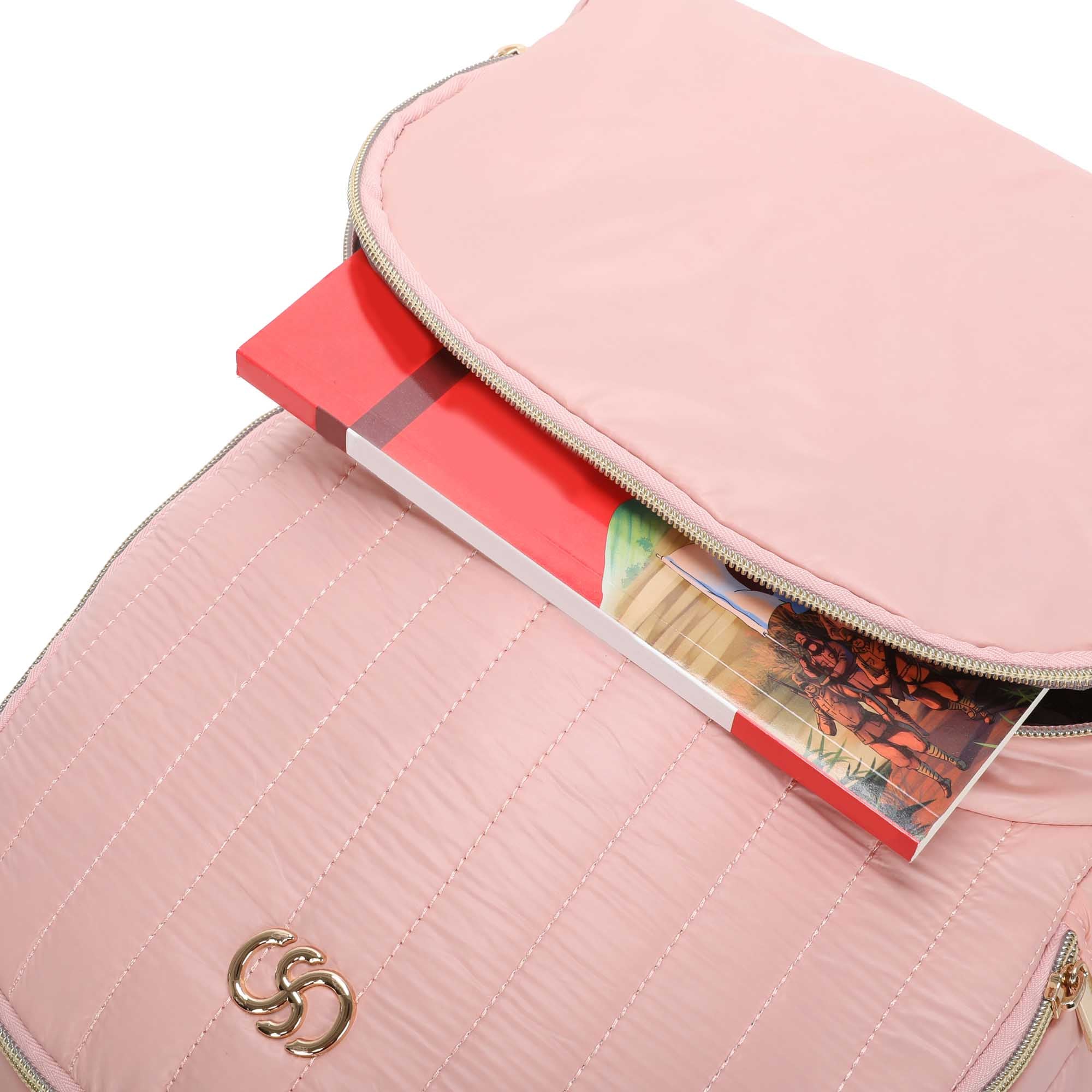 Bolsa Mochila Grace Santino - SAB414U62 - Rosa Claro
