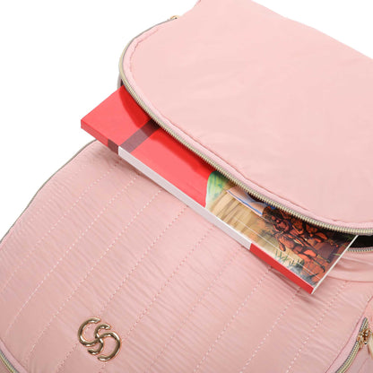 Bolsa Mochila Grace Santino - SAB414U62 - Rosa Claro