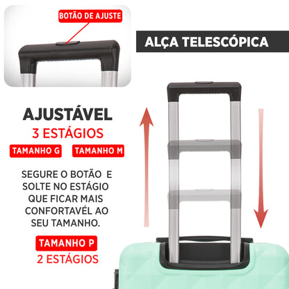 Madrid Rigid 360º Santino Carry-On Suitcase - ABEV501P