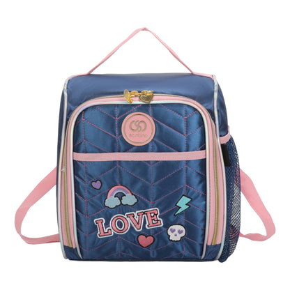 Lancheira Sweet Girl Pop Style by Santino Pol SAL232U Azul