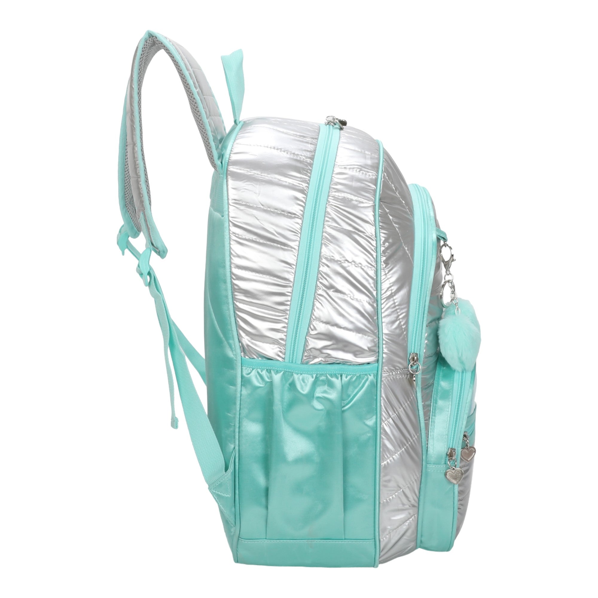 Mochila Sweet Girl Silver Wish by Santino Poliéster SAM233U Azul turquesa