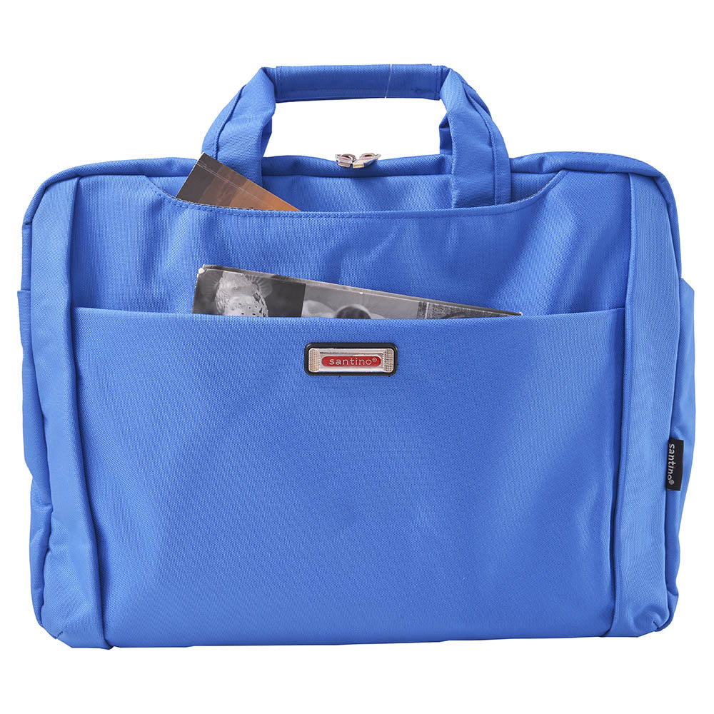 Pasta Notebook Mit Poliéster Santino BGP1911U Cor: Azul Turquesa