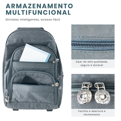 Mochila Notebook Corcovado Com Rodas Santino SAC193U