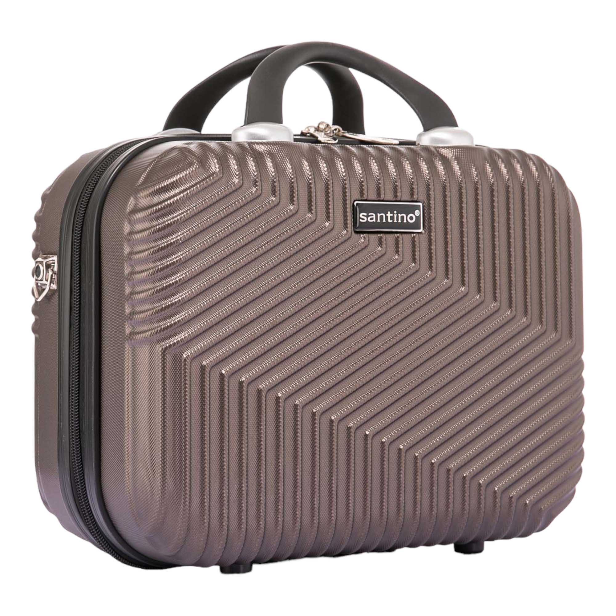 Santino P Geometric Rigid Toiletry Bag ASAF7003P