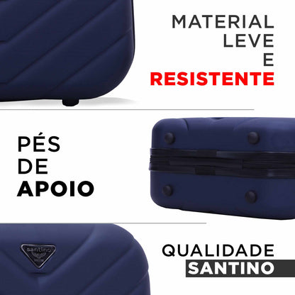 Frasqueira Boston Rígida Santino - SDF223U