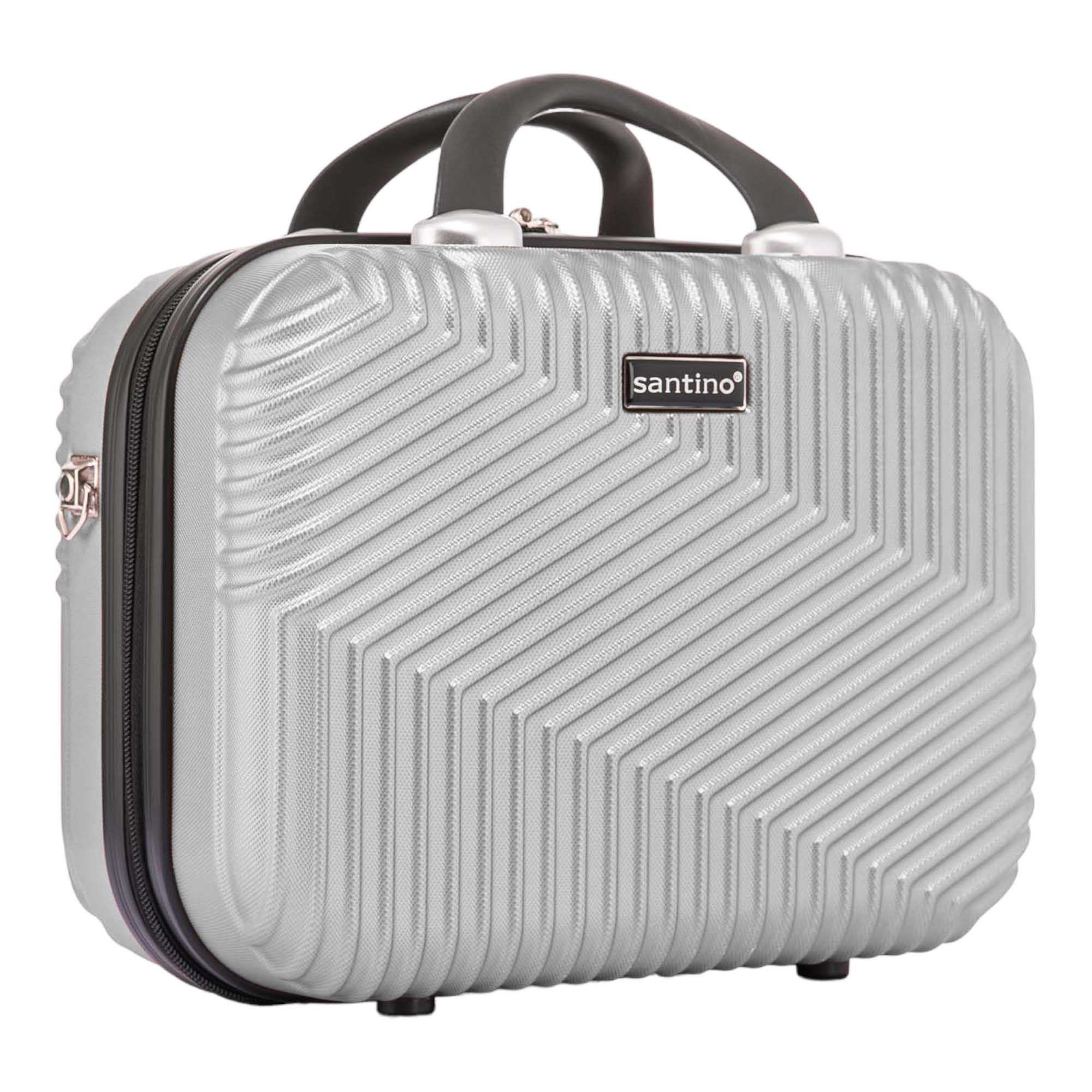 Santino M Geometric Rigid Toiletry Bag - ASAF7003M