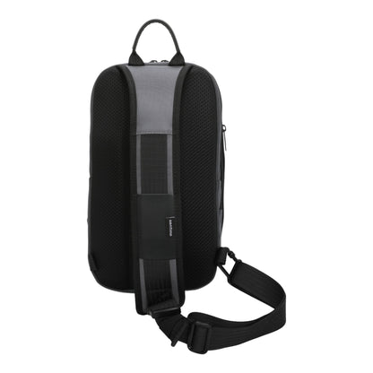 Mochila Transversal Quinn by Santino Oxford Cinza SAN275U