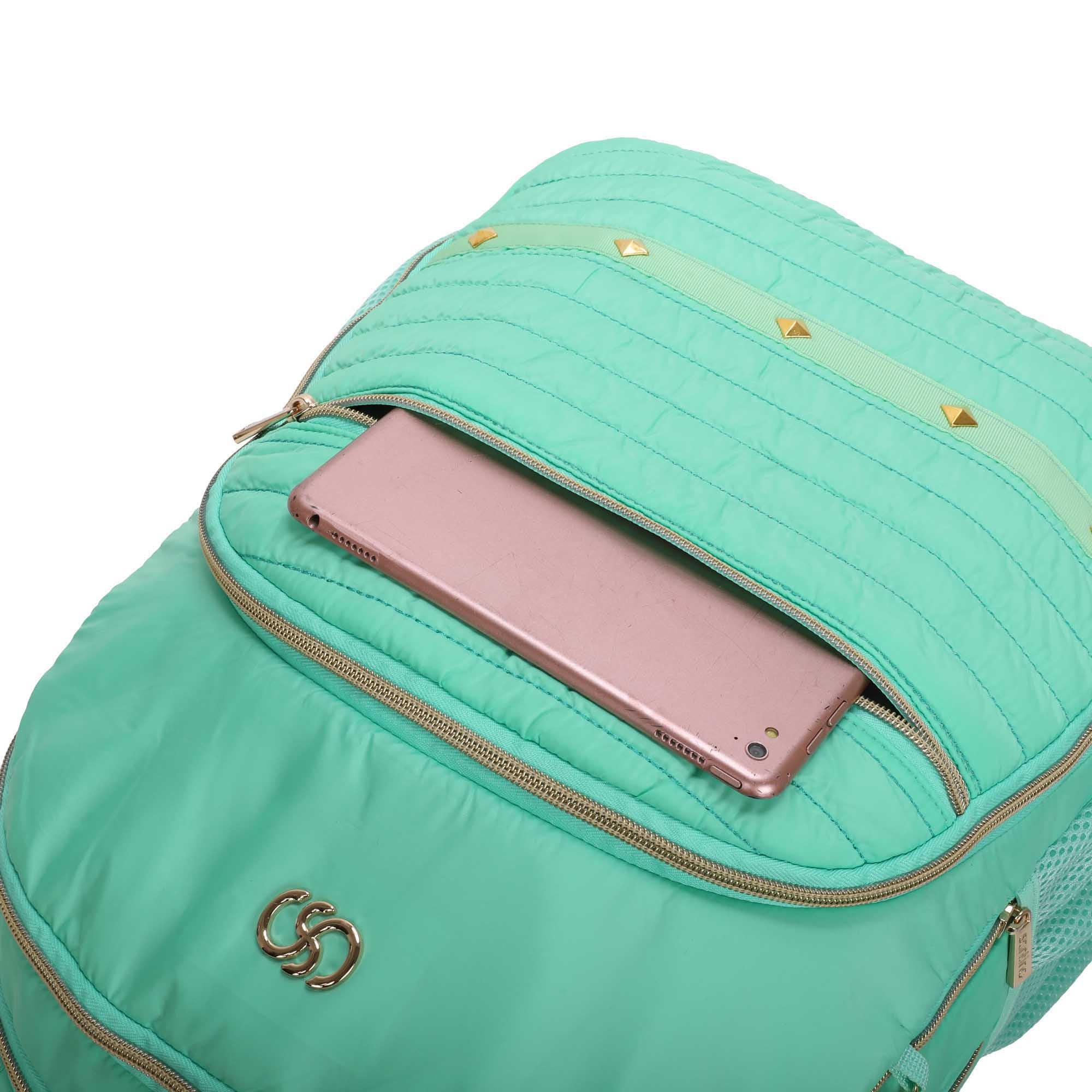 Bolsa Mochila Rania Santino - SAB415U53 - Pistache