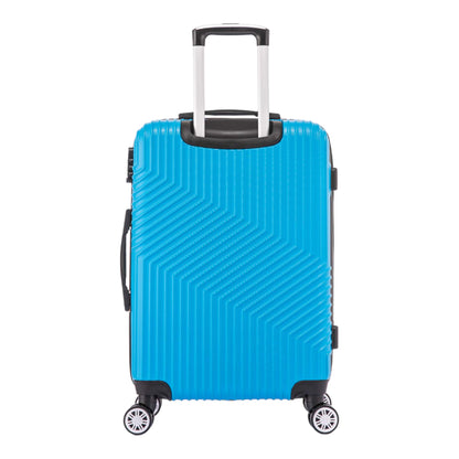 Santino Geometric Rigid 360° Travel Suitcase - ASAV7003G