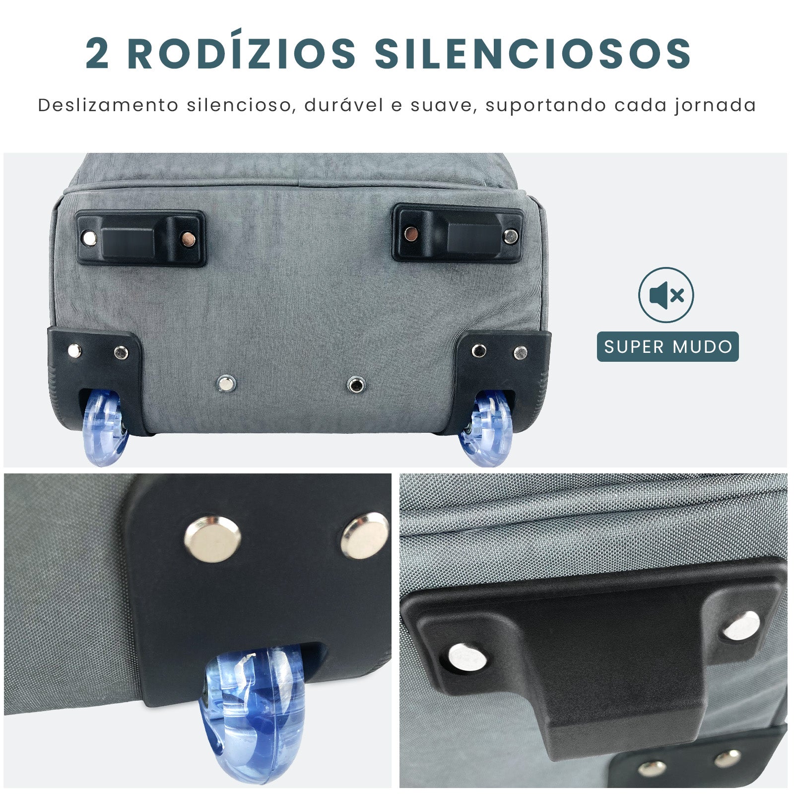 Mochila Notebook Corcovado Com Rodas Santino SAC193U