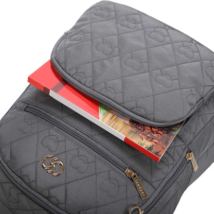 Mochila Juvenil Cairo  Santino - SAM200U - Cinza