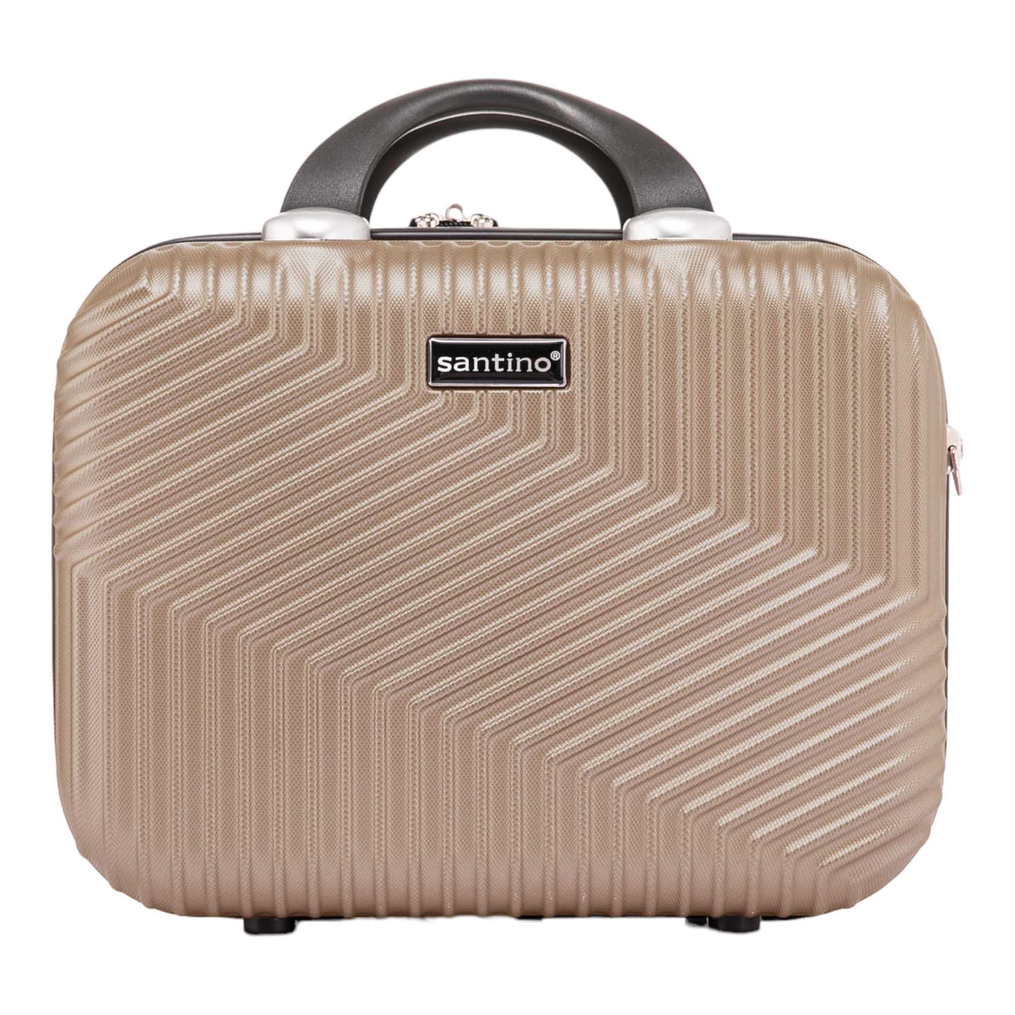 Santino M Geometric Rigid Toiletry Bag - ASAF7003M