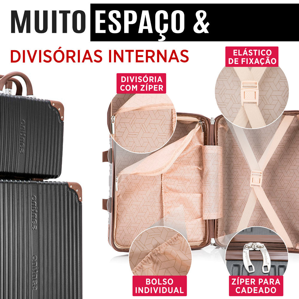 Palazzio Rigid Santino Toiletry Bag - PLF191U